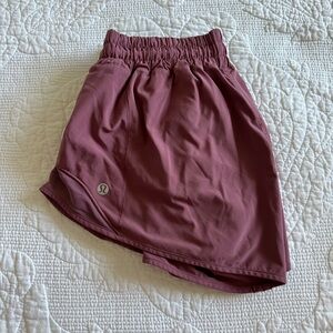 lululemon athletica Mauve Athletic Shorts